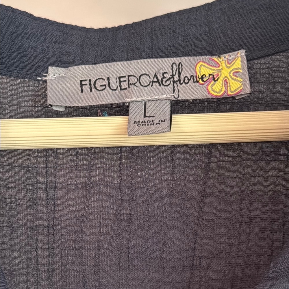 Figueroa & Flower Dress, navy, women’s size L - Picture 5 of 14